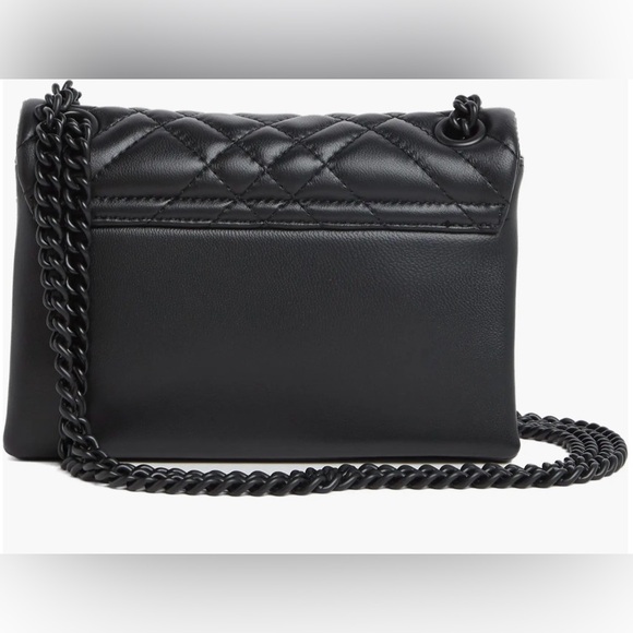 NWT- Kurt Geiger London- Mini Brixton Drench Leather Shoulder Bag- Black - Picture 10 of 14